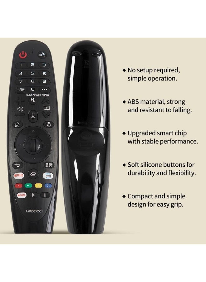 Shein Universal Magic Remote Control for Smart TV - Compatible With All LG Models (NO Voice Control or Pointer Function) - Image 4